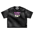 See-through Boxy Net T-Shirt